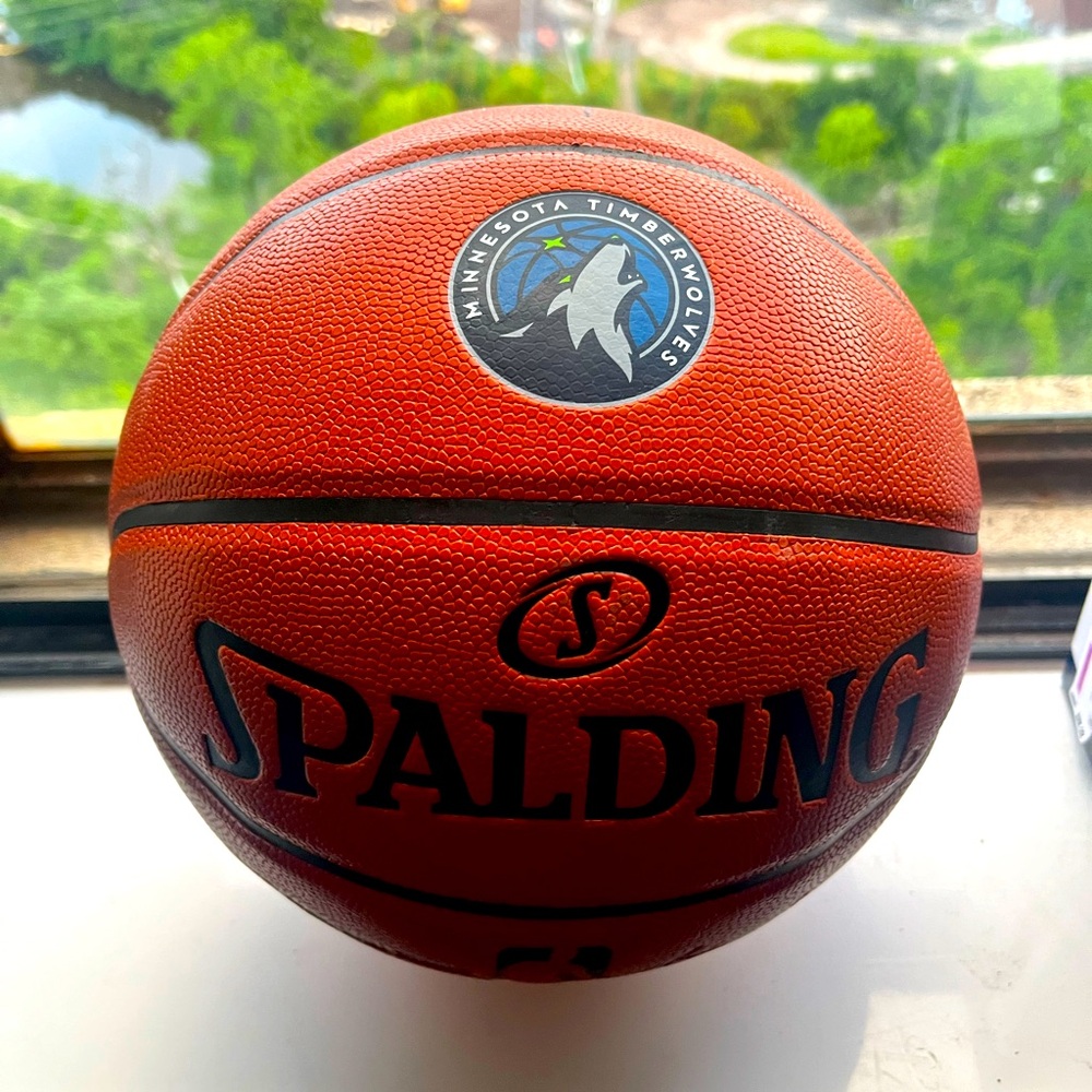 NBA MN Team Series Official Team signed Basketball